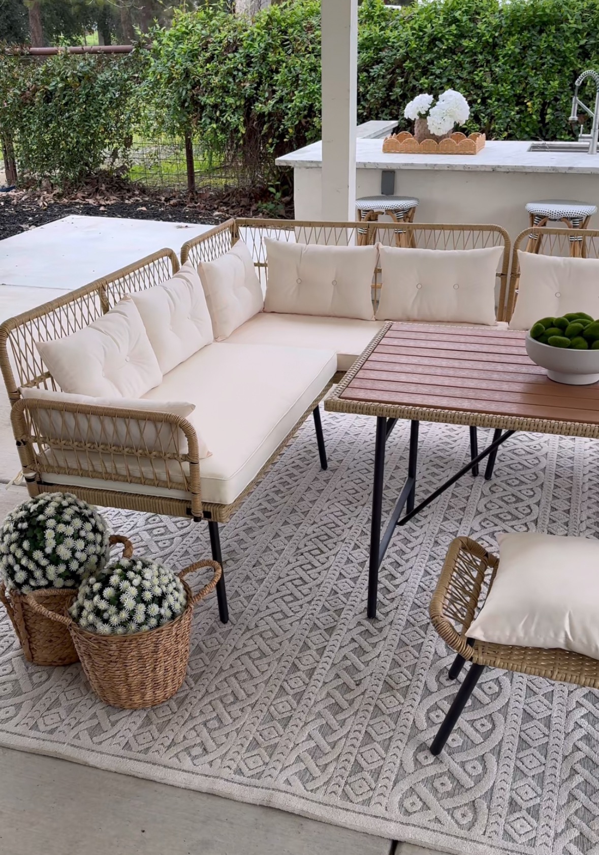 Amazon budget friendly outdoor furniture Fancy Fix Decor
